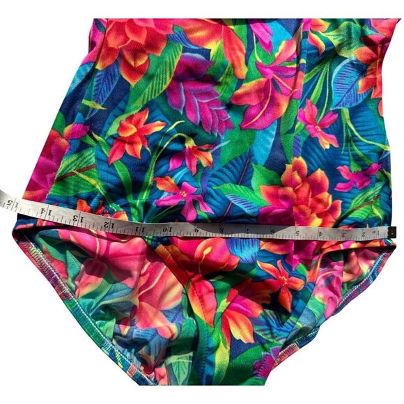 Vintage Lands End Womens Regular One-Piece Swimsuit Size 14 NWT - Picture 9 of 15